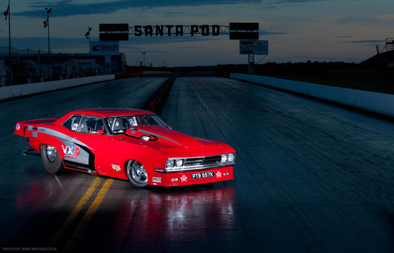 Illustration for article titled "Red Victor 3", UK Self-declared Fastest Road Legal Car In The World.